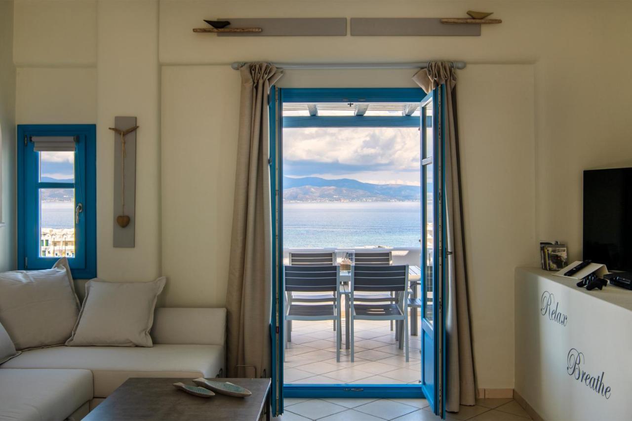 Splash With Amazing Sea Views In Писо-Ливади Экстерьер фото